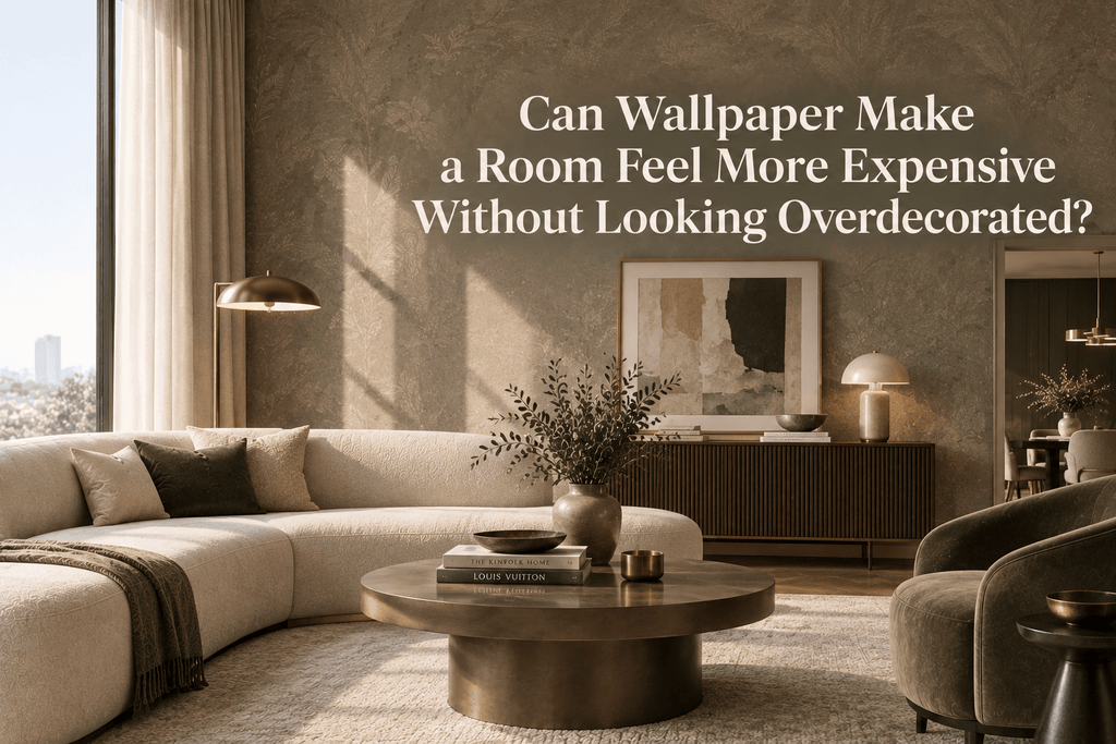 Can Wallpaper Make a Room Feel More Expensive Without Looking Overdecorated? - Adawall Wallpaper -Registered Trade Accounts Only, Wallpaper Wholesale Account