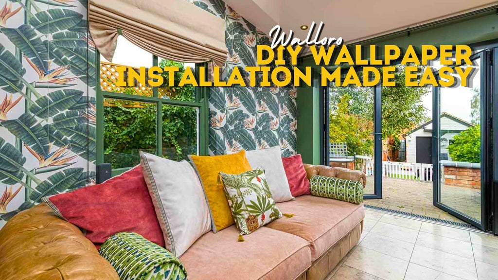 DIY Wallpaper Installation Made Easy - Adawall -Houston Wallpaper Store - Walcoverings, Curtains & Wall Panels
