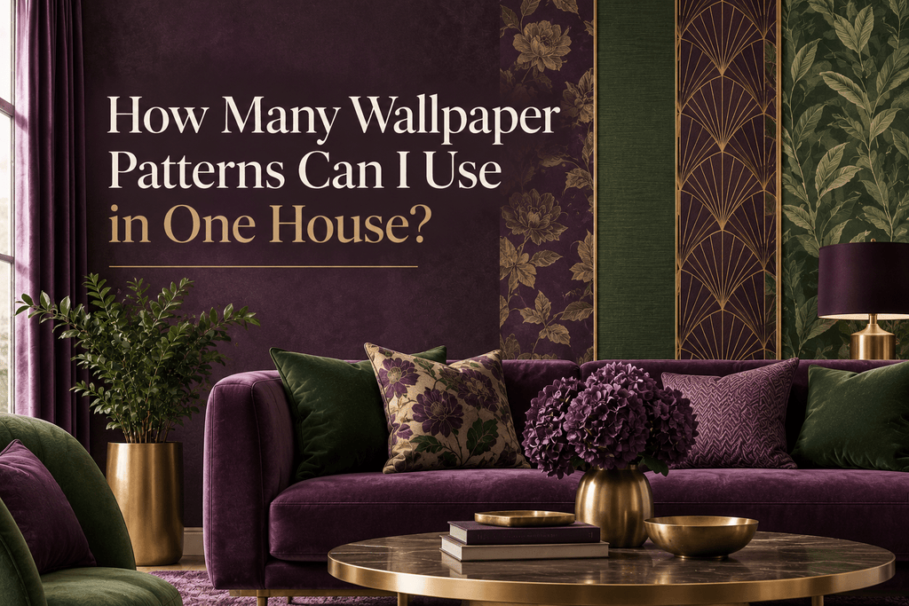 How Many Wallpaper Patterns Can I Use In One House? - Adawall Wallpaper -Registered Trade Accounts Only, Wallpaper Wholesale Account
