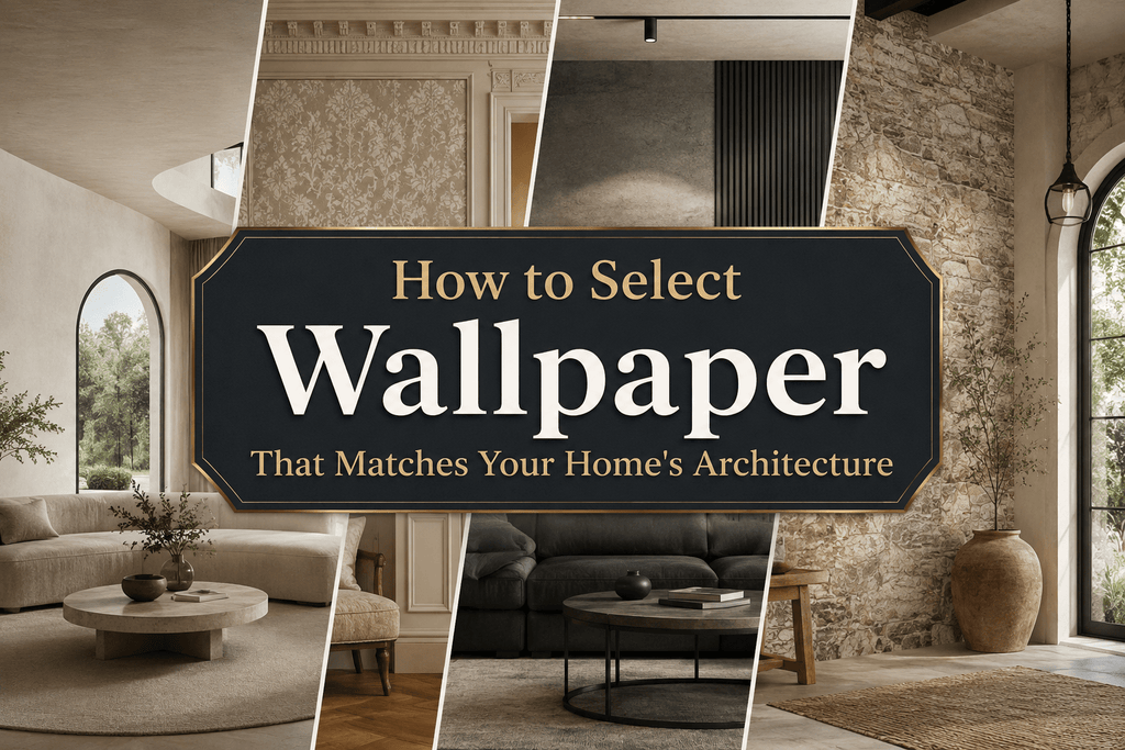 How to Select Wallpaper That Matches Your Home's Architecture - Adawall Wallpaper -Registered Trade Accounts Only, Wallpaper Wholesale Account