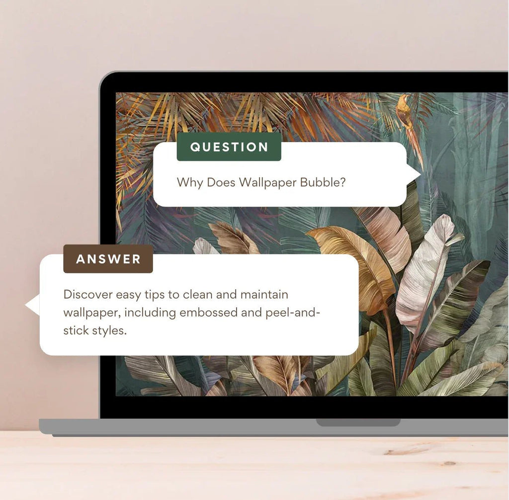 Why Does Wallpaper Bubble? - Adawall Wallpaper -Registered Trade Accounts Only, Wallpaper Wholesale Account