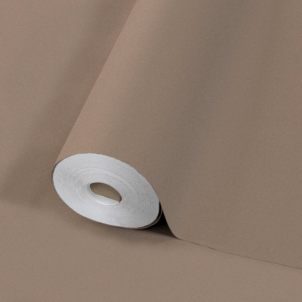 Sandstone Brown Wallpaper, Natural Mocha Wallpaper, Modern & Minimalist Wall Covering,Modern Look Neutral Colors Glittering Wallcovering