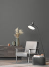 Charcoal Gray Wallpaper, Matte Gray Wallpaper, Modern & Minimalist Wall Covering,Modern Look Neutral Colors Glittering Wallcovering