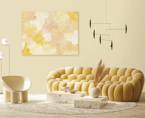 Soft Cream Embossed Wallpaper, Textured Wallpaper,Natural Wallpaper, Modern & Minimalist Wall Covering,Modern Look Neutral Colors Glittering Wallcovering