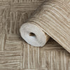 Beige Muse Brush Stroke Textured Wallpaper, Modern Minimalist Wall Covering, Neutral Shimmer Wall Decor