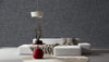 Dark Gray Muse Brush Stroke Textured Wallpaper, Modern Minimalist Wall Covering, Neutral Shimmer Wall Decor