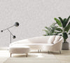 Light Gray Muse Plaster Texture Wallpaper, Natural Wallpaper, Modern & Minimalist Wall Covering, Modern Look Neutral Colors Glittering Wallcovering
