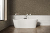 Brown Muse Plaster Texture Wallpaper, Natural Wallpaper, Modern & Minimalist Wall Covering, Modern Look Neutral Colors Glittering Wallcovering