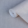Gray Muse Linen Texture Wallpaper, Natural Wallpaper, Modern & Minimalist Wall Covering, Modern Look Neutral Colors Glittering Wallcovering