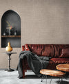 Light Brown Muse Linen Texture Wallpaper, Natural Wallpaper, Modern & Minimalist Wall Covering, Modern Look Neutral Colors Glittering Wallcovering