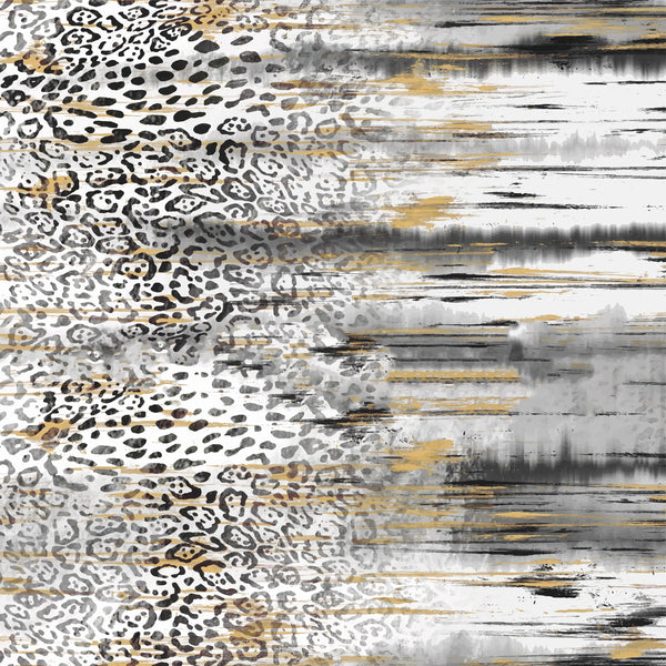 Leopard Skin Wallpaper, Seamless Pattern Mural, Oversized Custom Size Wall Art, Non-Woven, Non-Adhesive, Modern Wall Paper, Removable