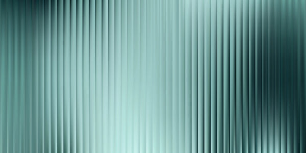 Corrugated Glass Effect Wallpaper, Blue, Green Mural, Oversized Custom Size Wall Art, Non-Woven, Non-Adhesive, Modern Wall Paper, Removable