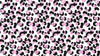Pink and Black Leopard Wallpaper, Seamless Pattern Mural, Oversized Custom Size Wall Art, Non-Woven, Non-Adhesive, Modern Wall Paper, Removable
