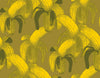 Bananas Wallpaper, Seamless Pattern Mural, Oversized Custom Size Wall Art, Non-Woven, Non-Adhesive, Modern Wall Paper, Removable