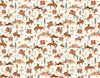 Western Cowboys Rodeo Wallpaper, Seamless Pattern Mural, Oversized Custom Size Wall Art, Non-Woven, Non-Adhesive, Modern Wall Paper, Removable