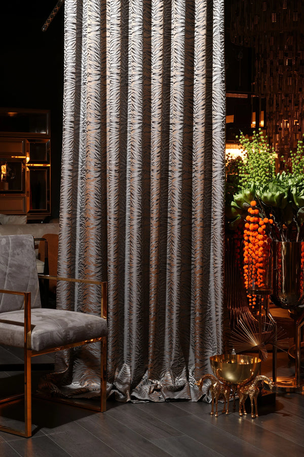 Elegant Fabric-Unveiling Opulence: The Power of Custom Window Coverings