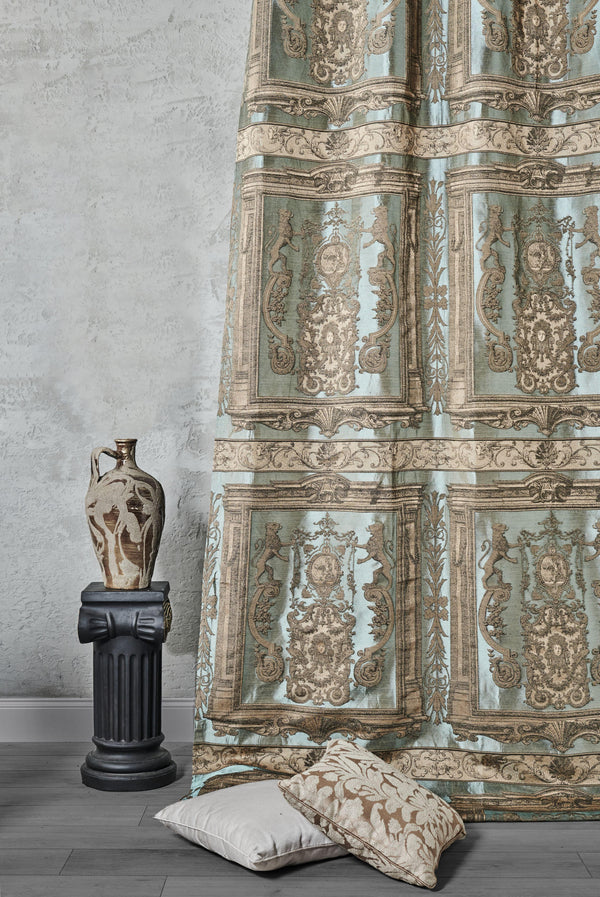 Walden Fabric-Glamorous Drapery for a Romantic & Elegant Bedroom