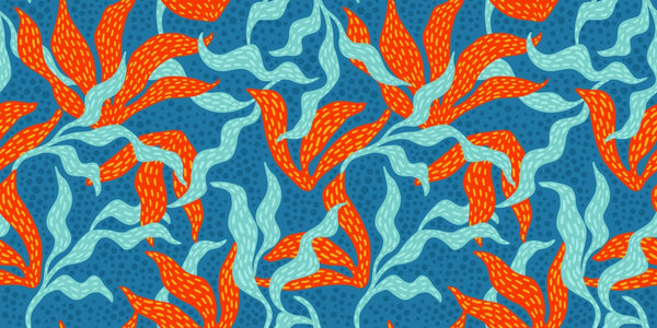 Abstract Artistic Leaves Wallpaper, Seamless Pattern Mural, Oversized Custom Size Wall Art, Non - Woven, Non - Adhesive, Modern Wall Paper, Removable - Adawall Wallpaper - Registered Trade Accounts Only, Wallpaper Wholesale Account - W78057 - Adawall Wholesale - Wallpaper Wholesaler