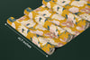 Abstract Floral, Yellow Background Wallpaper, Seamless Pattern Mural, Oversized Custom Size Wall Art, Non - Woven, Non - Adhesive, Modern Wall Paper, Removable - Adawall Wallpaper - Registered Trade Accounts Only, Wallpaper Wholesale Account - W78082 - Adawall Wholesale - Wallpaper Wholesaler