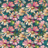 Abstract Flowers Blooming Wallpaper, Seamless Pattern Mural, Oversized Custom Size Wall Art, Non - Woven, Non - Adhesive, Modern Wall Paper, Removable - Adawall Wallpaper - Registered Trade Accounts Only, Wallpaper Wholesale Account - W77580 - Adawall Wholesale - Wallpaper Wholesaler