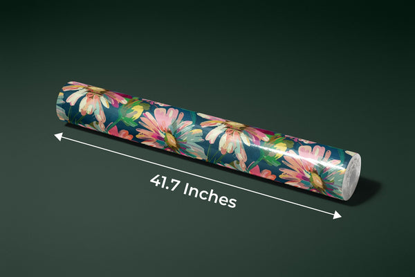 Abstract Flowers Blooming Wallpaper, Seamless Pattern Mural, Oversized Custom Size Wall Art, Non - Woven, Non - Adhesive, Modern Wall Paper, Removable - Adawall Wallpaper - Registered Trade Accounts Only, Wallpaper Wholesale Account - W77580 - Adawall Wholesale - Wallpaper Wholesaler