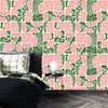 Abstract Geometric Floral Wallpaper, Seamless Pattern Mural, Oversized Custom Size Wall Art, Non - Woven, Non - Adhesive, Modern Wall Paper, Removable - Adawall Wallpaper - Registered Trade Accounts Only, Wallpaper Wholesale Account - W77566 - Adawall Wholesale - Wallpaper Wholesaler