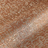 Abstract Glam 3D Embossed Wallpaper, Copper Metallic Accents Luxury Wallcovering, Washable, Durable Home and Commercial Use Wall Decor - Walloro High End Wallcoverings & More