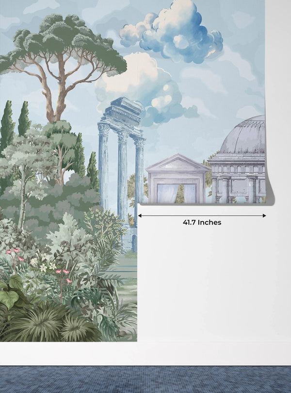 Ancient Roman Architecture Wallpaper, Garden Mural, Oversized Custom Size Wall Art, Non - Woven, Non - Adhesive, Modern Wall Paper, Removable - Adawall Wallpaper - Registered Trade Accounts Only, Wallpaper Wholesale Account - W77759 - Adawall Wholesale - Wallpaper Wholesaler