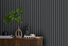Anthracite Slatted Panel , PS Wall Home Decoration Panel - Premium Quality - Adawall Wallpaper - Registered Trade Accounts Only, Wallpaper Wholesale Account - APS806 - Adawall Wholesale - Wallpaper Wholesaler