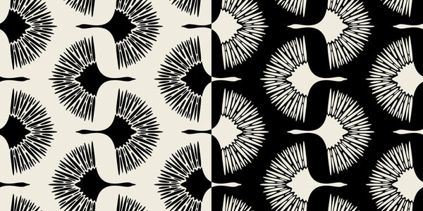 Art Deco Crane Wallpaper, Seamless Pattern Mural, Oversized Custom Size Wall Art, Non - Woven, Non - Adhesive, Modern Wall Paper, Removable - Adawall Wallpaper - Registered Trade Accounts Only, Wallpaper Wholesale Account - W77847 - Adawall Wholesale - Wallpaper Wholesaler