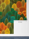 Autumn Forest Wallpaper, Seamless Pattern Mural, Oversized Custom Size Wall Art, Non - Woven, Non - Adhesive, Modern Wall Paper, Removable - Adawall Wallpaper - Registered Trade Accounts Only, Wallpaper Wholesale Account - W78024 - Adawall Wholesale - Wallpaper Wholesaler