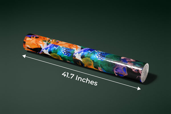 Beautiful Flowers Wallpaper, Black Background Mural, Oversized Custom Size Wall Art, Non - Woven, Non - Adhesive, Modern Wall Paper, Removable - Adawall Wallpaper - Registered Trade Accounts Only, Wallpaper Wholesale Account - W77602 - Adawall Wholesale - Wallpaper Wholesaler