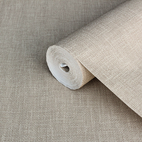 Beige Muse Linen Texture Wallpaper, Natural Wallpaper, Modern & Minimalist Wall Covering, Modern Look Neutral Colors Glittering Wallcovering - Adawall Wallpaper -Registered Trade Accounts Only, Wallpaper Wholesale Account - 25104-7 - Adawall Wholesale - Wallpaper Wholesaler