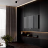 Black Wall Panel, PS Wall Home Decoration Panel - Premium Quality - Adawall Wallpaper - Registered Trade Accounts Only, Wallpaper Wholesale Account - 207 - Adawall Wholesale - Wallpaper Wholesaler