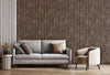 Bronze Brown Patterned Panel , PS Wall Home Decoration Panel - Premium Quality - Adawall Wallpaper - Registered Trade Accounts Only, Wallpaper Wholesale Account - APS801 - Adawall Wholesale - Wallpaper Wholesaler