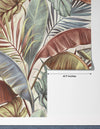 Brown and Green Leaves Wallpaper, Natural Wall Mural, Oversized Custom Size Wall Art, Non - Woven, Non - Adhesive, Modern Wall Paper, Removable - Adawall Wallpaper - Registered Trade Accounts Only, Wallpaper Wholesale Account - W77491 - Adawall Wholesale - Wallpaper Wholesaler