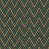 Chevron Wallpaper, Green, Blue, Yellow Geometric Deep Embossed Zigzag Pattern Geometric Wallcovering - Walloro High End Wallcoverings & More