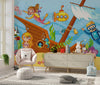 Children Swim Wallpaper, Mermaids Mural, Oversized Custom Size Wall Art, Non - Woven, Non - Adhesive, Modern Wall Paper, Removable - Adawall Wallpaper - Registered Trade Accounts Only, Wallpaper Wholesale Account - W78129 - Adawall Wholesale - Wallpaper Wholesaler