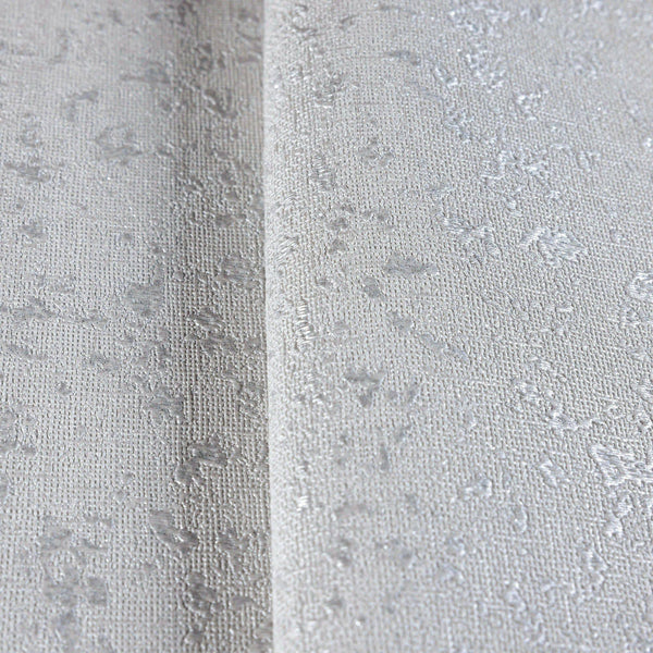 Classic Abstract Metallic Accent Wallpaper, Light Gray 3D Embossed Solid Color Glitter Shimmer Elegant Wallcovering - Walloro High End Wallcoverings & More