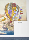 Colorful Balloons Wallpaper, Airplanes Mural, Oversized Custom Size Wall Art, Non - Woven, Non - Adhesive, Modern Wall Paper, Removable - Adawall Wallpaper - Registered Trade Accounts Only, Wallpaper Wholesale Account - W78140 - Adawall Wholesale - Wallpaper Wholesaler