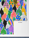 Colorful Diverse People Crowd Wallpaper, Seamless Pattern Mural, Oversized Custom Size Wall Art, Non - Woven, Non - Adhesive, Modern Wall Paper, Removable - Adawall Wallpaper - Registered Trade Accounts Only, Wallpaper Wholesale Account - W78203 - Adawall Wholesale - Wallpaper Wholesaler