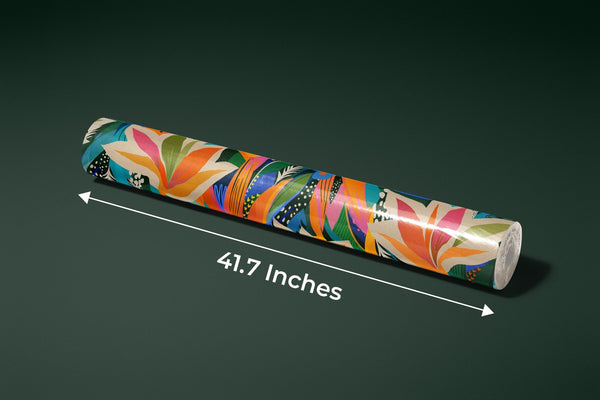 Colorful Tropical Floral Wallpaper, Seamless Pattern Mural, Oversized Custom Size Wall Art, Non - Woven, Non - Adhesive, Modern Wall Paper, Removable - Adawall Wallpaper - Registered Trade Accounts Only, Wallpaper Wholesale Account - W77884 - Adawall Wholesale - Wallpaper Wholesaler