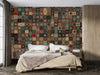 Colorful Vintage Mandala Wallpaper, Seamless Pattern Mural, Oversized Custom Size Wall Art, Non - Woven, Non - Adhesive, Modern Wall Paper, Removable - Adawall Wallpaper - Registered Trade Accounts Only, Wallpaper Wholesale Account - W77885 - Adawall Wholesale - Wallpaper Wholesaler