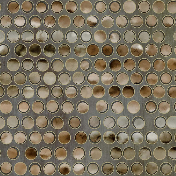Contemporary Circles Geometric Wallpaper, Rich Textured Embossed Wallcovering, Traditional, Brown Neutral Colors, Extra Large 114 sq ft Roll - Adawall Wallpaper - Registered Trade Accounts Only, Wallpaper Wholesale Account - 4706-4 - Adawall Wholesale - Wallpaper Wholesaler