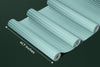 Corrugated Glass Effect Wallpaper, Blue, Green Mural, Oversized Custom Size Wall Art, Non - Woven, Non - Adhesive, Modern Wall Paper, Removable - Adawall Wallpaper - Registered Trade Accounts Only, Wallpaper Wholesale Account - W77795 - Adawall Wholesale - Wallpaper Wholesaler