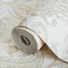 Cream Luxury Paisley Deep Embossed Wallpaper, Traditional Rich Textured Wallcovering - Adawall Wallpaper - Registered Trade Accounts Only, Wallpaper Wholesale Account - 9903-1 - Adawall Wholesale - Wallpaper Wholesaler