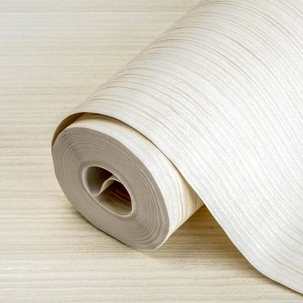 Cream Modern Embossed Striped Wallpaper, Plain Solid Color Textured Wallcovering - Adawall Wallpaper - Registered Trade Accounts Only, Wallpaper Wholesale Account - 9904-1 - Adawall Wholesale - Wallpaper Wholesaler