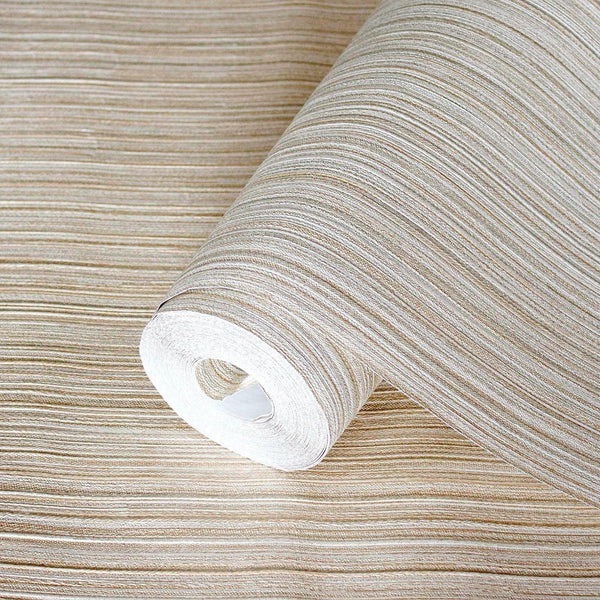 Cream Stylish Thin Stripes Wallpaper, 3D Deep Embossed Wallcovering for Interior Design Ideas - Adawall Wallpaper - Registered Trade Accounts Only, Wallpaper Wholesale Account - 1212-2 - Adawall Wholesale - Wallpaper Wholesaler