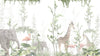 Cute Animals Wallpaper, Tropics Mural, Oversized Custom Size Wall Art, Non - Woven, Non - Adhesive, Modern Wall Paper, Removable - Adawall Wallpaper - Registered Trade Accounts Only, Wallpaper Wholesale Account - W77996 - Adawall Wholesale - Wallpaper Wholesaler