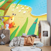 Cute Crab Wallpaper, Tropical Beach Mural, Oversized Custom Size Wall Art, Non - Woven, Non - Adhesive, Modern Wall Paper, Removable - Adawall Wallpaper - Registered Trade Accounts Only, Wallpaper Wholesale Account - W78127 - Adawall Wholesale - Wallpaper Wholesaler